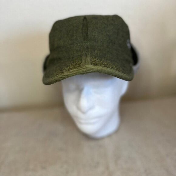 Or Unisex Yukon Cap Peat Herringbone Sz Lr - Picture 2 of 10
